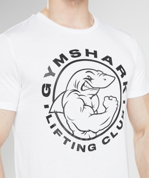 Camiseta Legada Gymshark Branca