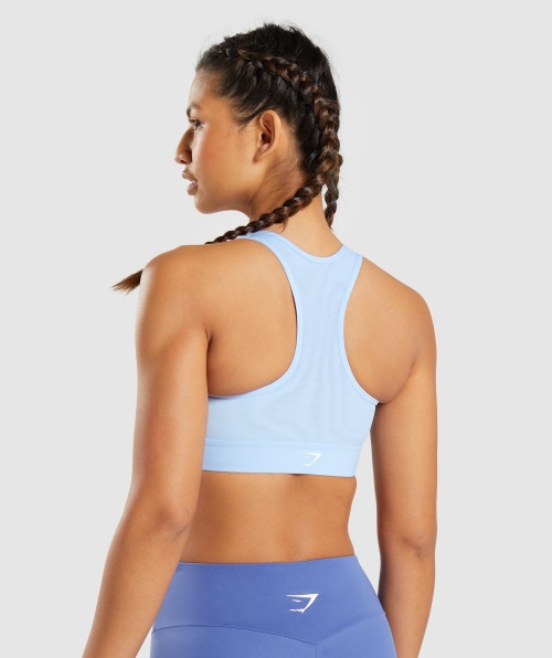 Gymshark Sutiã Esportivo Leve De Alto Suporte Moonstone Azul