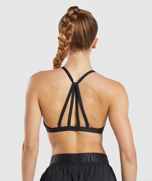 Sutiã Esportivo Minimalista Gymshark Preto