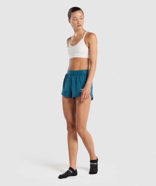 Meias De Desempenho Gymshark No Show Pretas