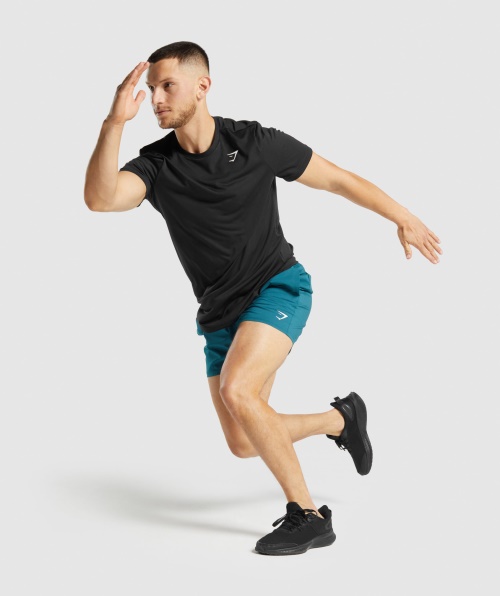 Meias Gymshark No Show 3pk Branco-cinza Claro Marl-preto