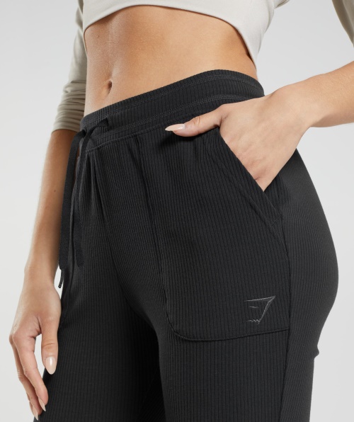 Gymshark Pausa Calça Flare Preta