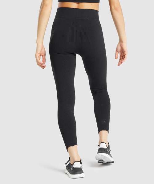 Gymshark Pausa Legging Sem Costura Preta