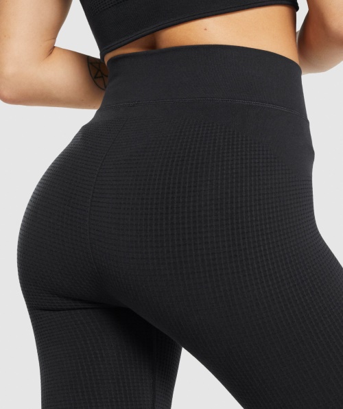 Gymshark Pausa Legging Sem Costura Preta