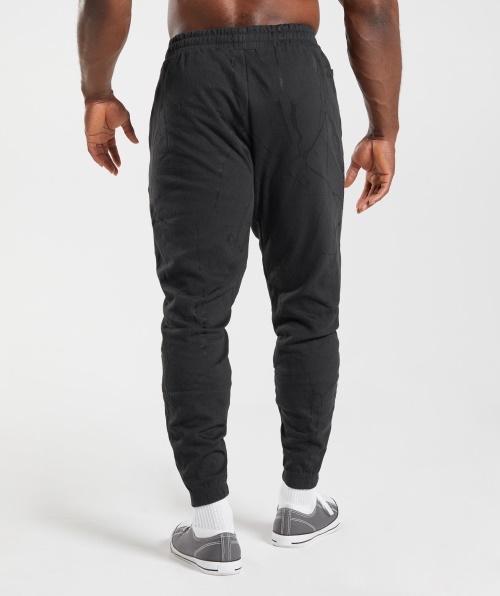Gymshark Power Jogger Preto Estampado