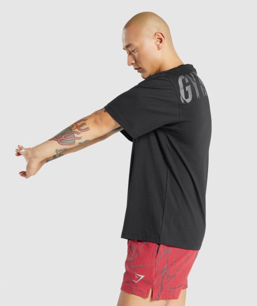 Camiseta Gymshark Power Preta