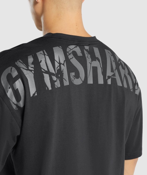 Camiseta Gymshark Power Preta