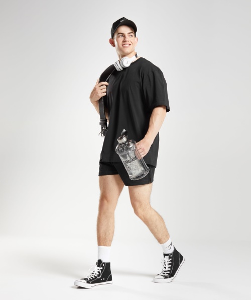 Camiseta Gymshark Power Masculina Preta