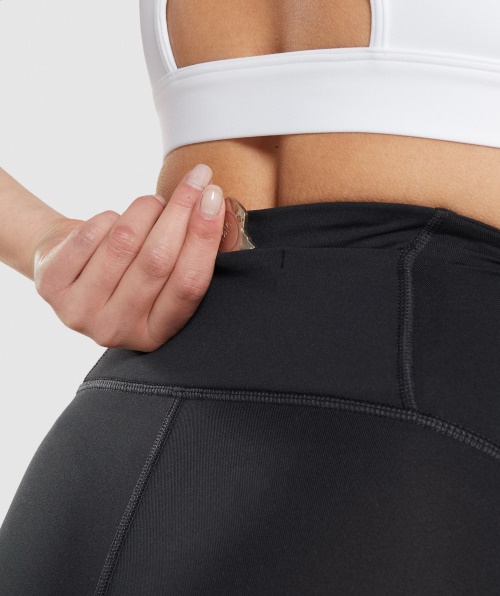 Legging De Malha De Pulso Gymshark Preta