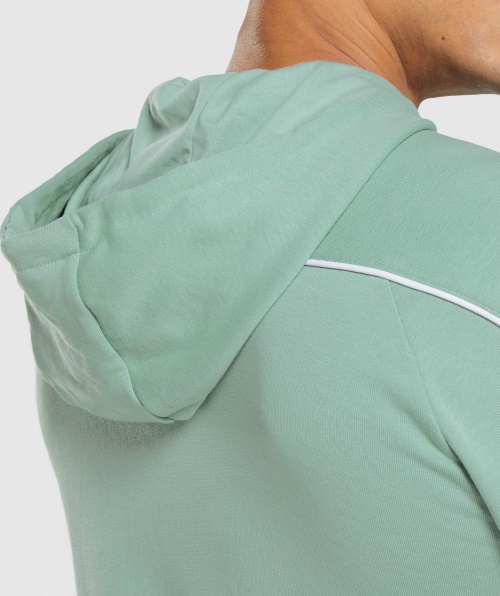 Moletom Com Capuz Gymshark Maya Azul E Branco