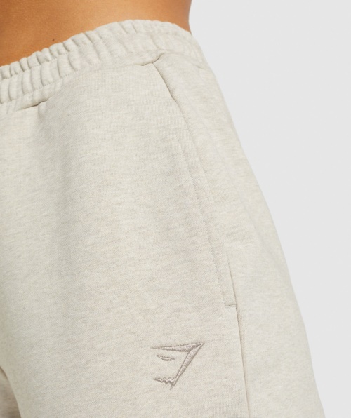 Gymshark Dia De Descanso Suéteres Joggers Bege Marl