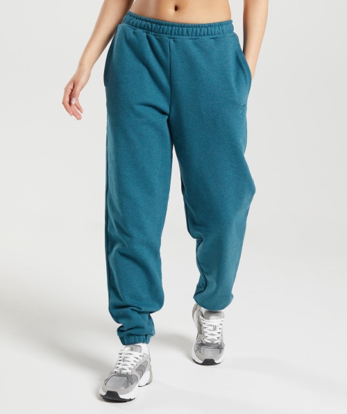 Gymshark Dia De Descanso Moletons Joggers Aço Azul Marl