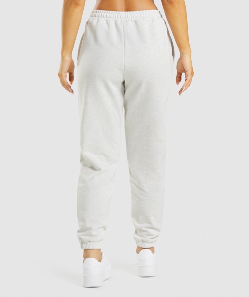 Gymshark Dia De Descanso Suéteres Joggers White Marl
