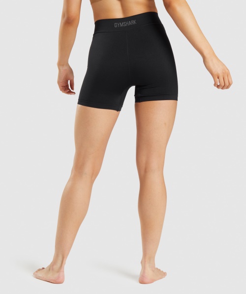 Boxers Sem Costura Gymshark Preto