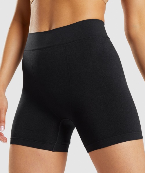 Boxers Sem Costura Gymshark Preto