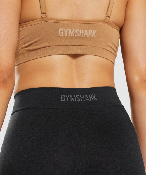 Boxers Sem Costura Gymshark Preto