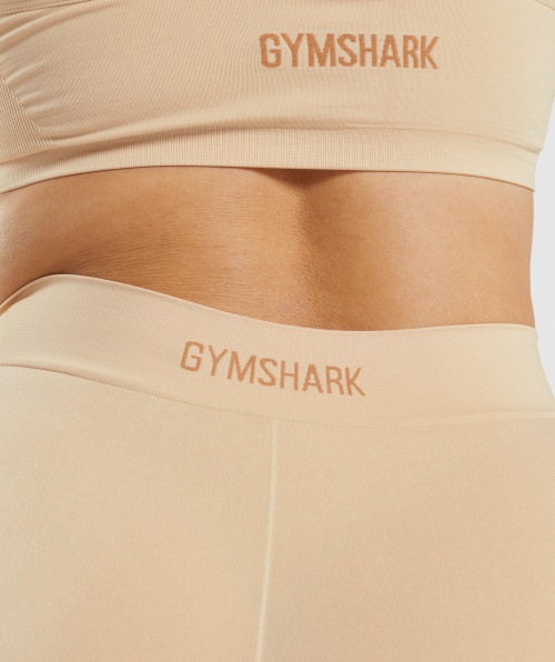 Boxers Sem Costura Gymshark Castanho Claro