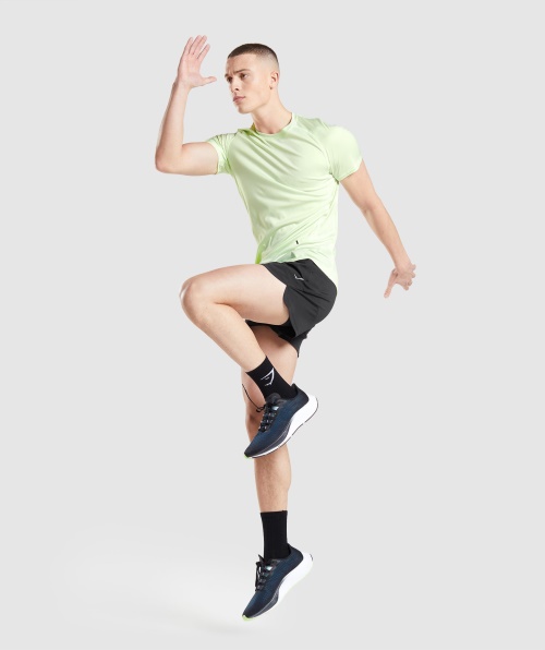 Camiseta Gymshark Speed Evoluir Verde Pepino