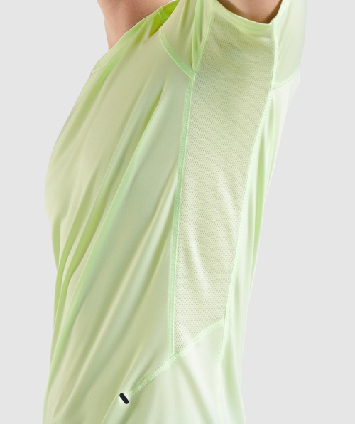Camiseta Gymshark Speed Evoluir Verde Pepino