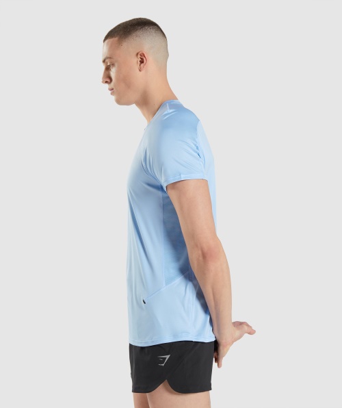 Camiseta Gymshark Speed Evoluir Moonstone Azul