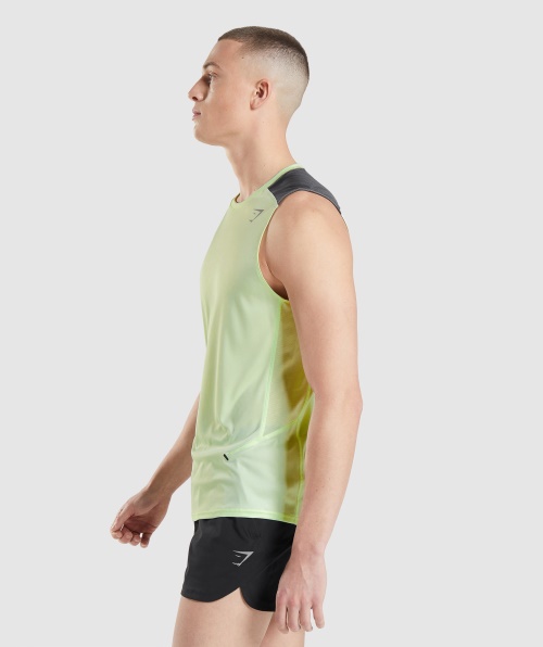 Gymshark Speed Evoluir Tanque Pepino Verde