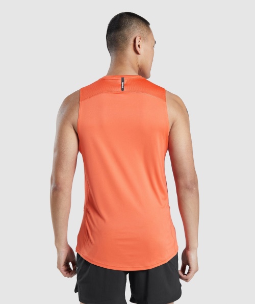 Gymshark Speed Evoluir Tanque Mamão Laranja