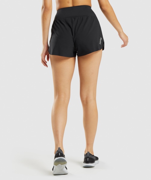 Shorts De Velocidade Gymshark Preto