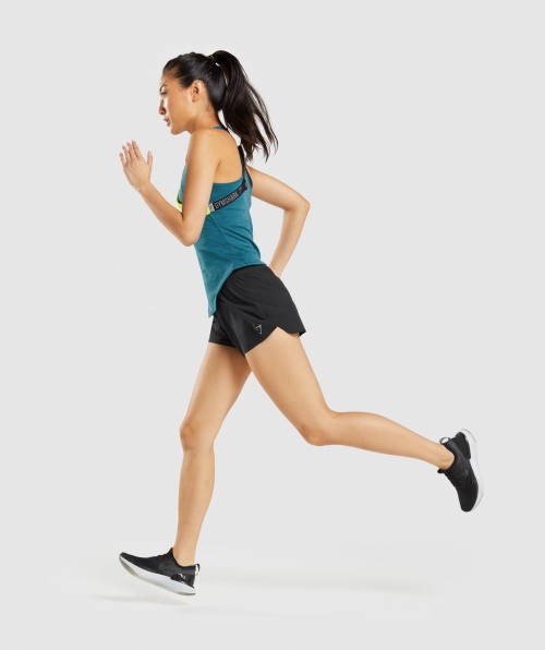 Shorts De Velocidade Gymshark Preto