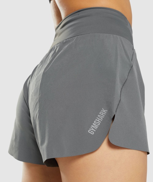 Shorts De Velocidade Gymshark Cinza