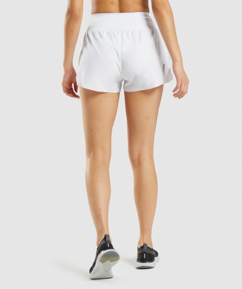 Shorts De Velocidade Gymshark Branco