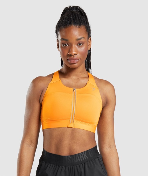Sutiã Esportivo Gymshark Speed Horizonte Laranja