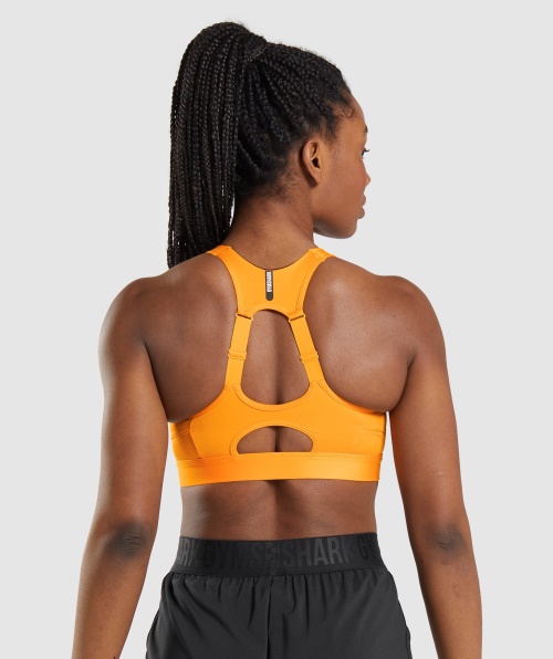 Sutiã Esportivo Gymshark Speed Horizonte Laranja