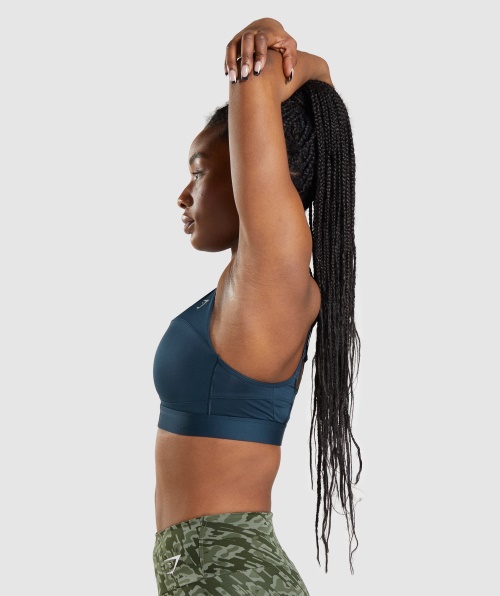 Sutiã Esportivo Gymshark Speed Marinho