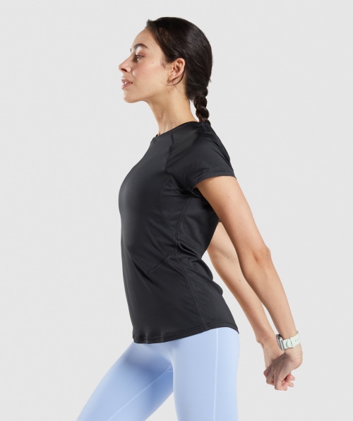 Camiseta Gymshark Speed Preta