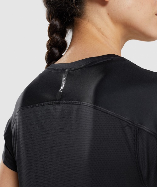 Camiseta Gymshark Speed Preta