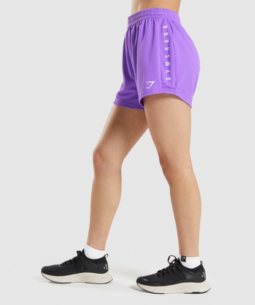 Calção Solto Gymshark Esporte Roxo Brilhante