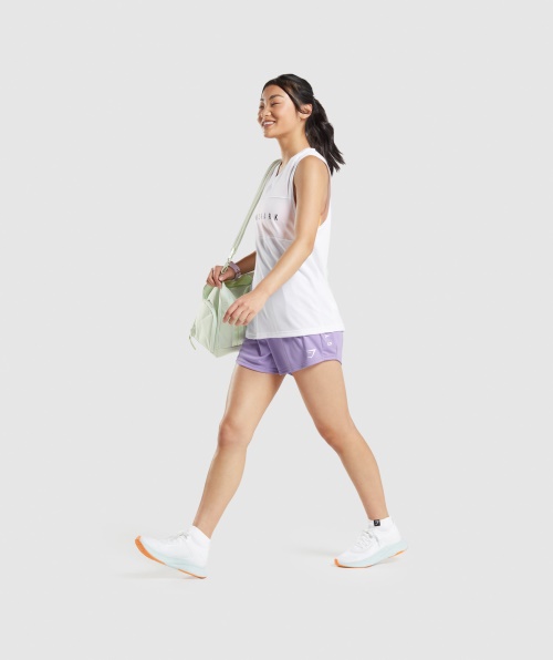 Tanque Solto Gymshark Esporte Branco