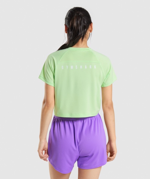 Camiseta Gymshark Sport Midi Verde Bali