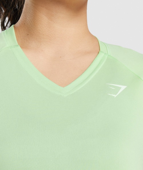 Camiseta Gymshark Sport Midi Verde Bali