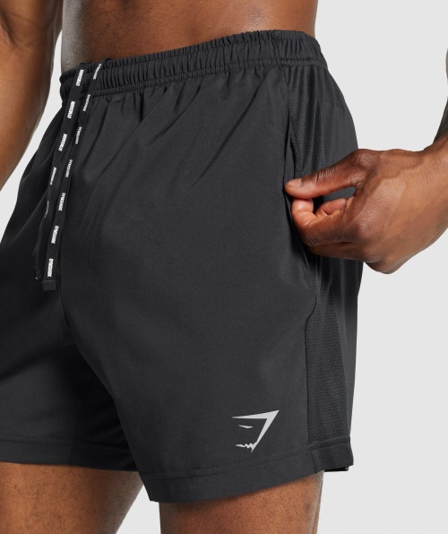 Shorts Esportivos Gymshark Preto