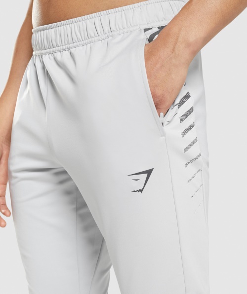 Gymshark Sport Stripe Jogger Cinza Claro