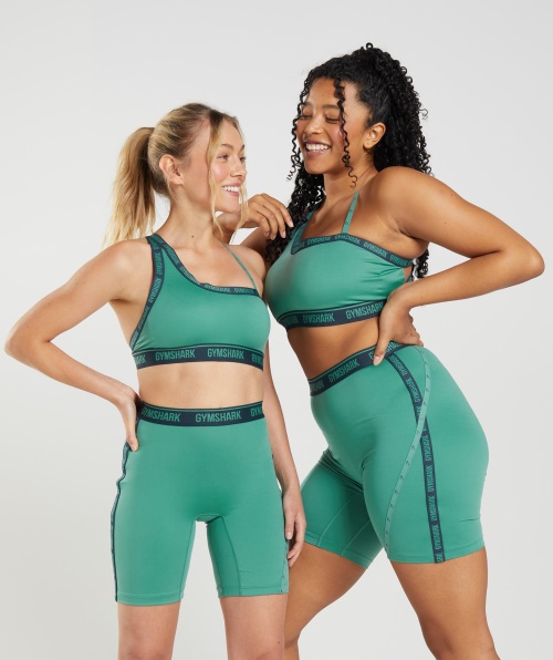 Sutiã Esportivo Gymshark Strike Alpino Verde-marinho