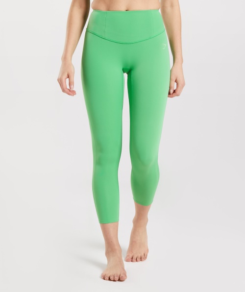 Legging Gymshark Studio 7/8 Verde Maçã