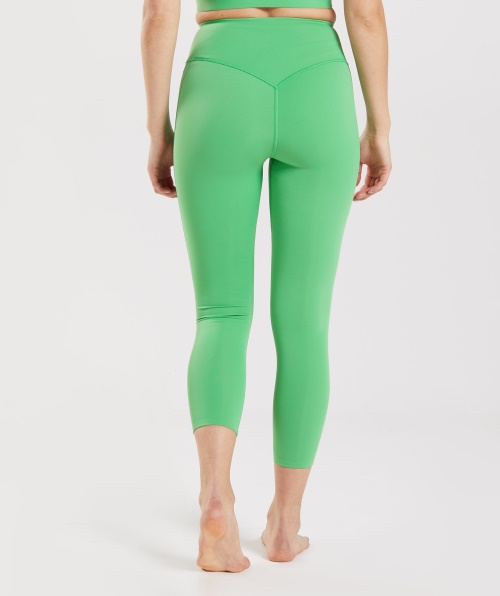 Legging Gymshark Studio 7/8 Verde Maçã