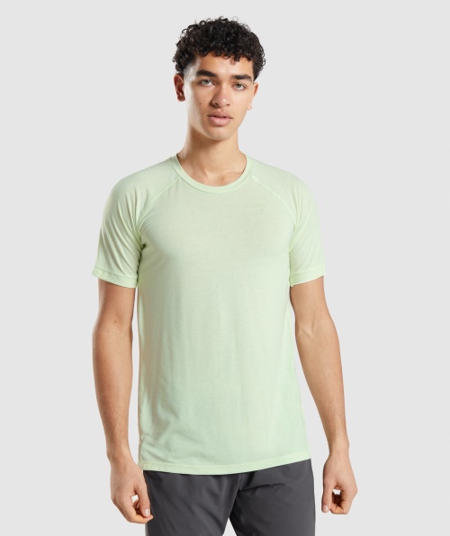 Gymshark Studio Amplificar Camiseta Pepino Verde