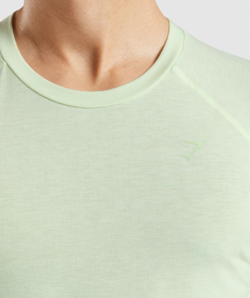 Gymshark Studio Amplificar Camiseta Pepino Verde