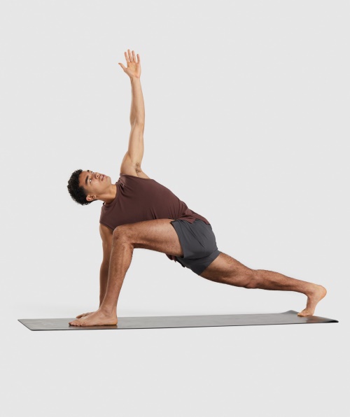 Gymshark Studio Amplificar Tanque Cherry Brown