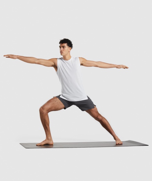 Gymshark Studio Amplificar Tanque Branco