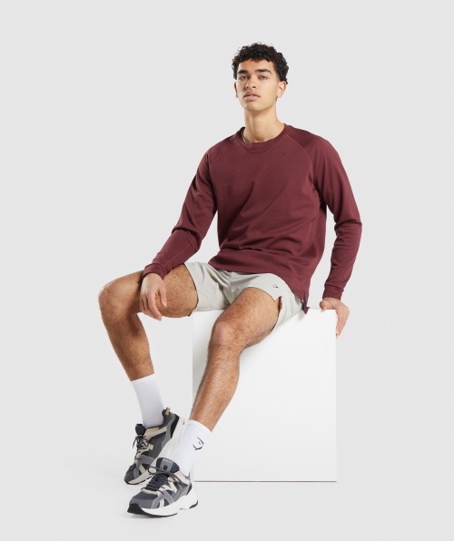 Equipe De Estúdio Do Gymshark Marrom Cereja