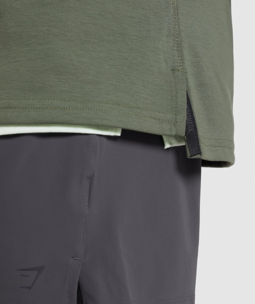 Gymshark Studio Crew Core Olive